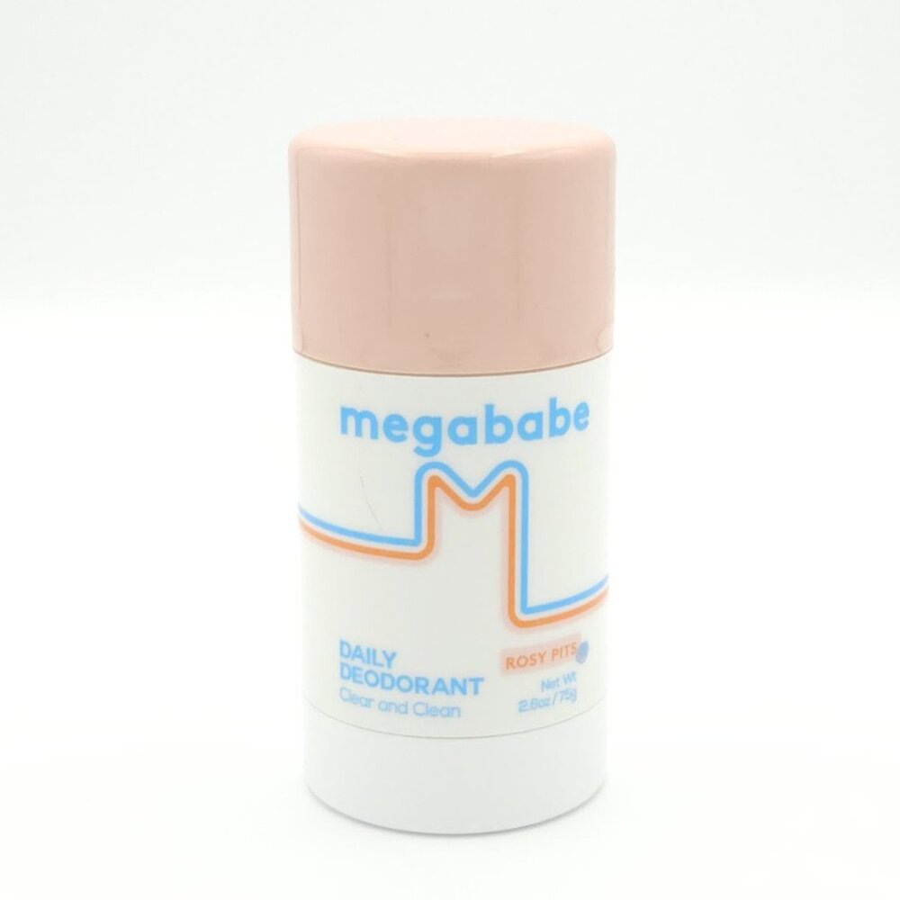 Megababe Rosy Pits Daily Deodorant - 2.6oz NEW